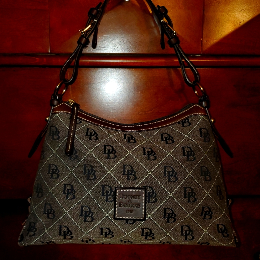 Donney and Bourke Monogram Handbag